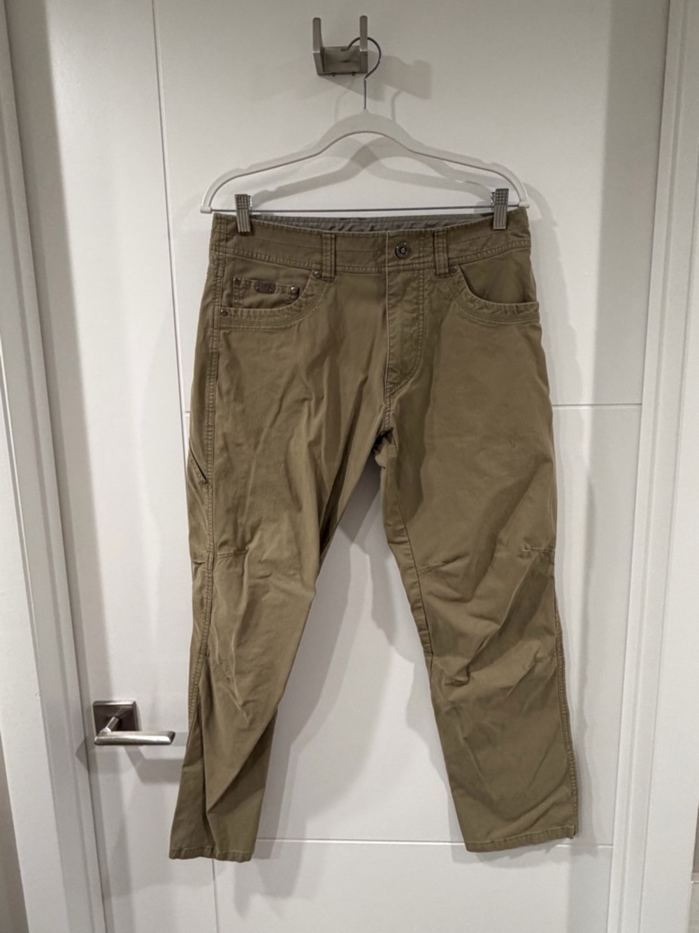 Kuhl Men's Khaki Workwear Pants - Casual Utility Style, 32x30, gently used